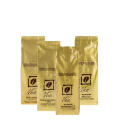 Probierpaket Spitzenkaffee Länderröstungen 4 X 250 G