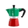 Bialetti Moka Express - 6 Tassen TRICOLORE -Ausgewählte Geschäfte Für Kaffeebedarf 102271 102271 bialetti moka express 6 tassen tricolore 1