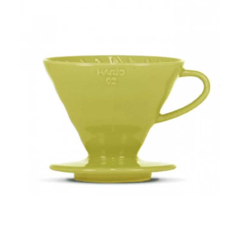 Hario V60 Coffee Dripper Keramik 02 Light Green 3 Hario V60 Coffee Dripper Keramik 02 Light Green