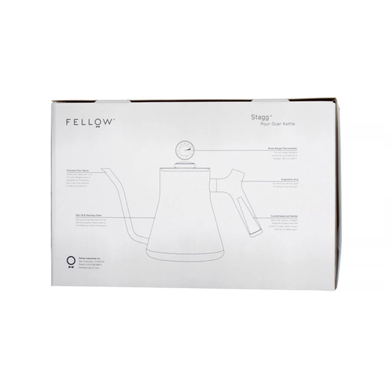 Stagg Wasserkessel 1L Matt Weiß 6 Stagg Wasserkessel 1L Matt Weiß – Bild 4