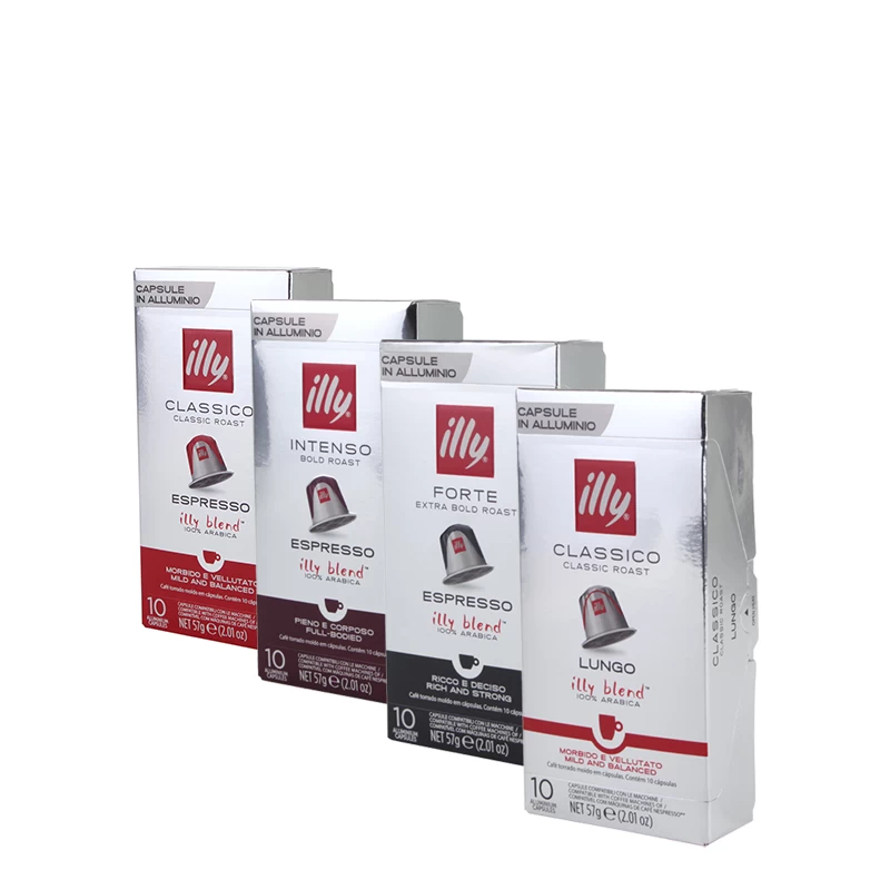 Illy Probierpaket 4 X 10 Stück 3 Illy Probierpaket 4 X 10 Stück