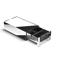 Eureka Mignon Abschlagbox Edelstahl