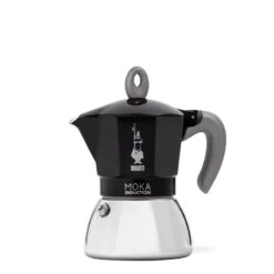 Bialetti New Moka Induction 6 Tassen Schwarz