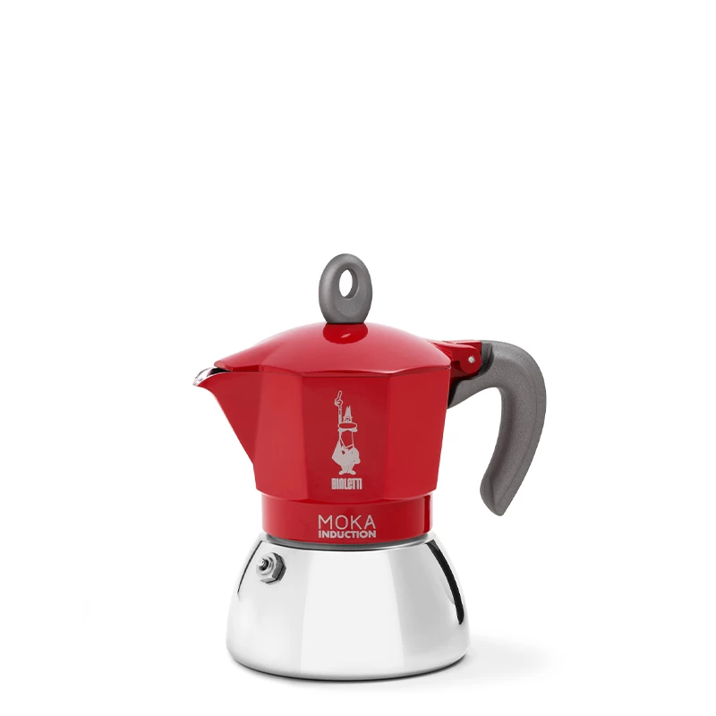 Bialetti New Moka Induction 2 Tassen Rot 3 Bialetti New Moka Induction 2 Tassen Rot