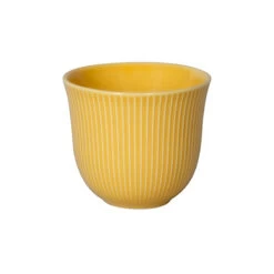 Embossed Tasting Cup Yellow 250 Ml