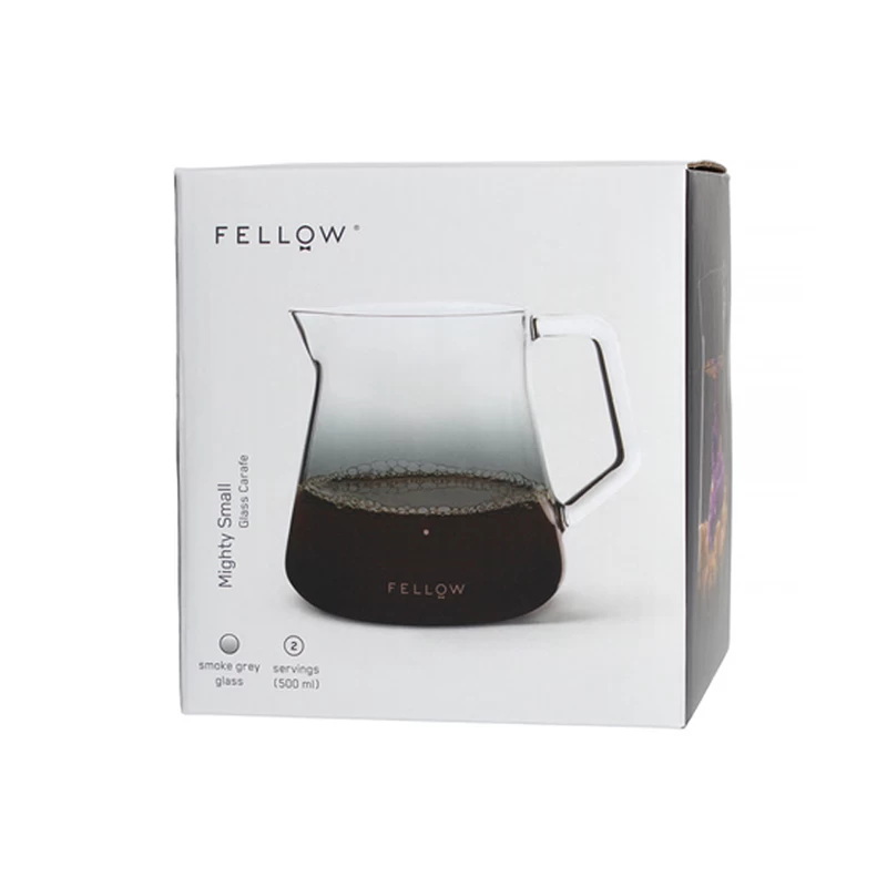 Mighty Small Glaskaraffe 500 Ml Rauchgrau 4 Mighty Small Glaskaraffe 500 Ml Rauchgrau – Bild 2