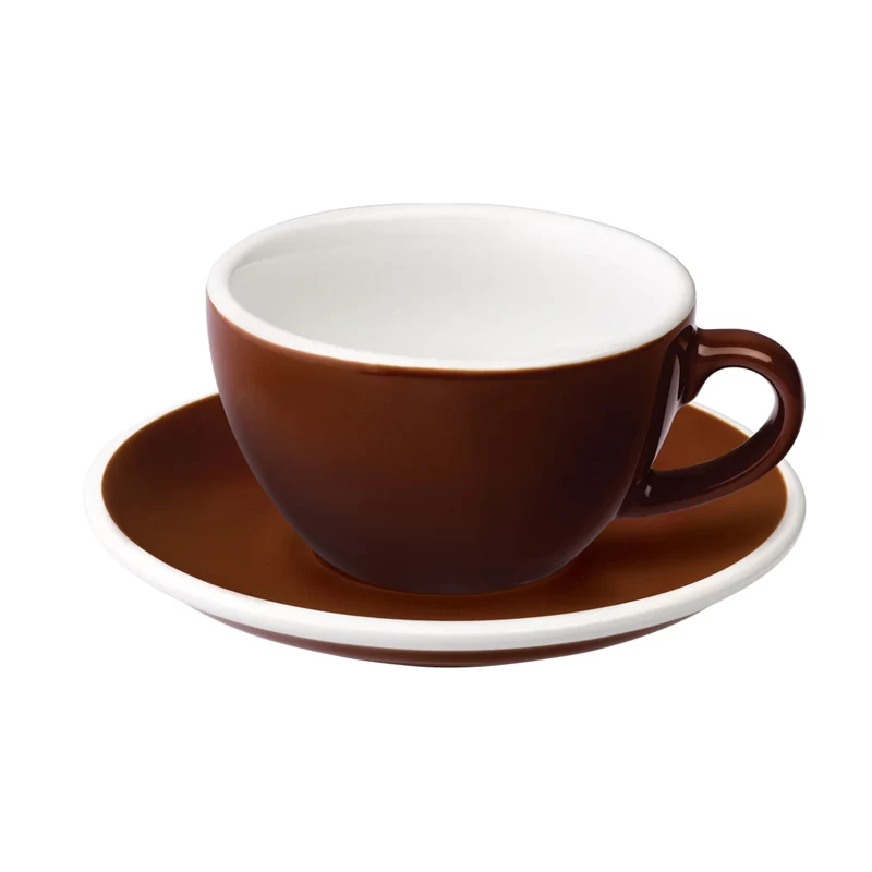 Milchkaffeetasse Brown 3 Milchkaffeetasse Brown