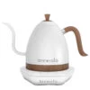 Artisan 1 L Kettle Matte White -Ausgewählte Geschäfte Für Kaffeebedarf 105323 105323 brewista artisan gooseneck variablekettle 1 l matte white erstesbild