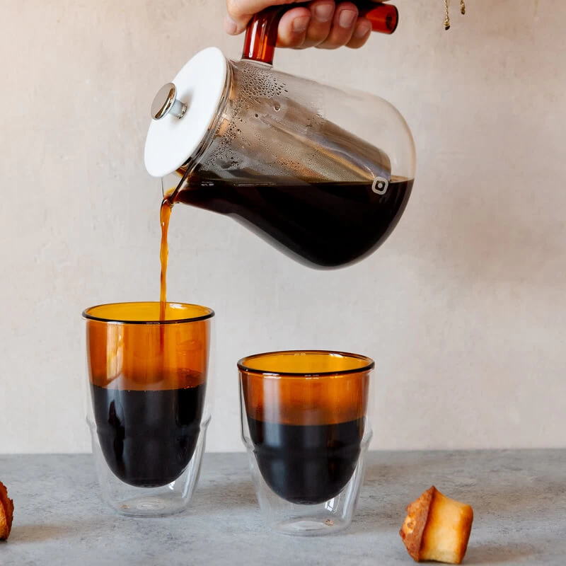 Stack Thermo Glass 200 Ml Semi-Amber 6 Stack Thermo Glass 200 Ml Semi-Amber – Bild 4