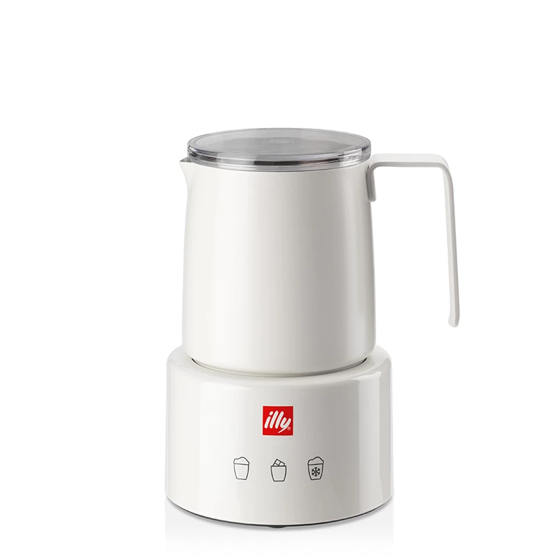 Illy Milchaufschäumer weiss 3 Illy Milchaufschäumer weiss