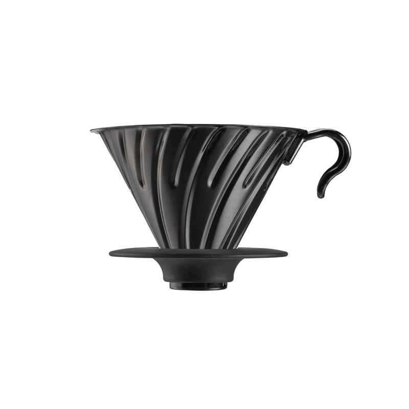 Hario V60 Metal Dripper 02 Black 3 Hario V60 Metal Dripper 02 Black